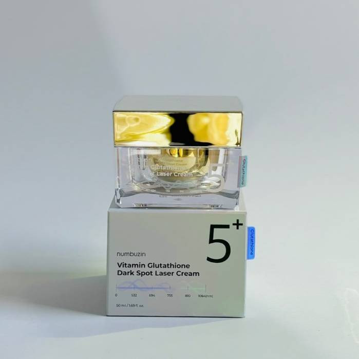 کرم ضدلک و روشن کننده گلوتاتیون نامبوزین 5 اورجینال numbuzin – No. 5 Vitamin Glutathione Dark Spot Laser Cream