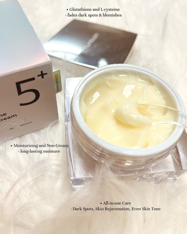 کرم ضدلک و روشن کننده گلوتاتیون نامبوزین 5 اورجینال numbuzin – No. 5 Vitamin Glutathione Dark Spot Laser Cream